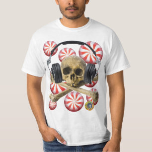 CAMISETA HIERBABUENA DEL CARAMELO DEL CRÁNEO