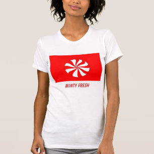 Camiseta hierbabuena, fresco de menta