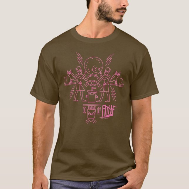 Camiseta Hieroglíficos de la Fuerza del Hambre de los Adole (Anverso)