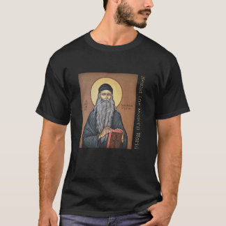 Camiseta Hieromonje Serafín Rose Cristiano Ortodoxo