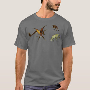 Camiseta Hieronymus Bosch  Beasts Of Paradise 