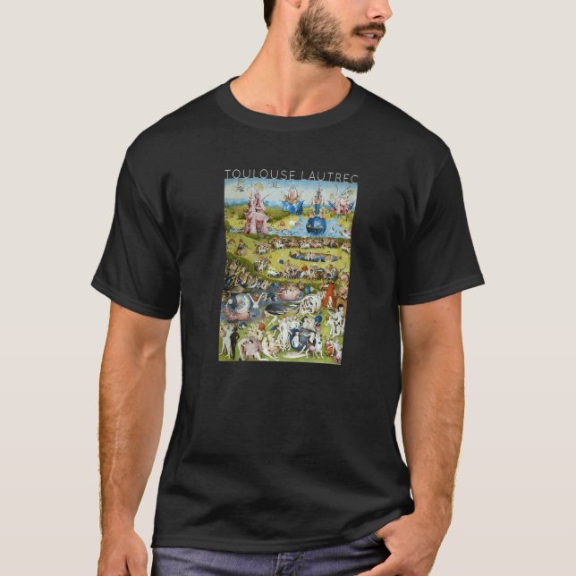 Camiseta Hieronymus Bosch El Jardín De Las Delicias Terrest (Anverso)