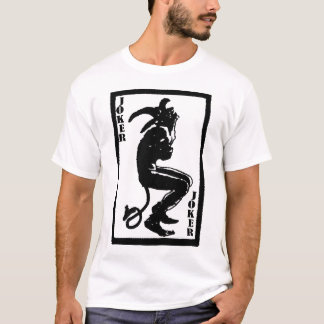 CAMISETA HIERRO BORDADO PÓKER DEL DEMONIO DEL DIABLO DEL