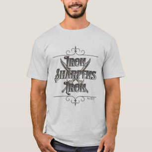 Camiseta Hierro gris y plateado Acaricia hierro