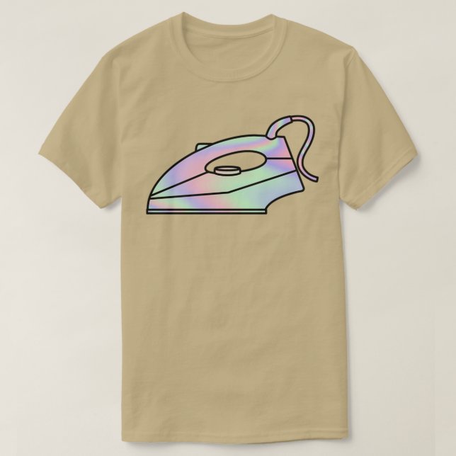 Camiseta hierro holográfico T (Diseño del anverso)