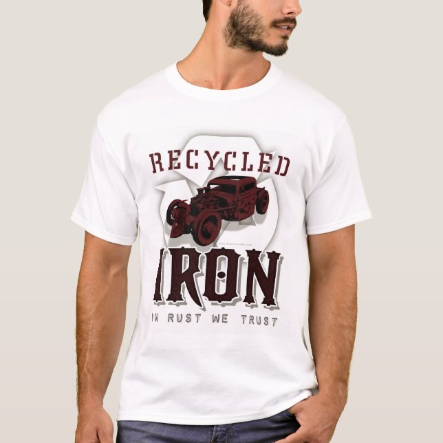 Camiseta HIERRO reciclado (Anverso)