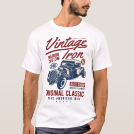 Camiseta Hierro vintage, coches