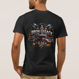 Camiseta Hierros Legacy Customs Pro Street Muscle Car Solda