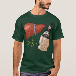 Camiseta hígado, habas de fava y un lindo chianti