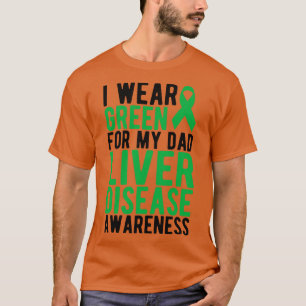 Camiseta Hígado que uso verde para el premio de enfermedad