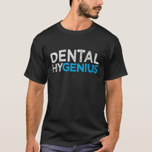 Camiseta Higenius Dental Gracioso Humor Diente Semana De Hi