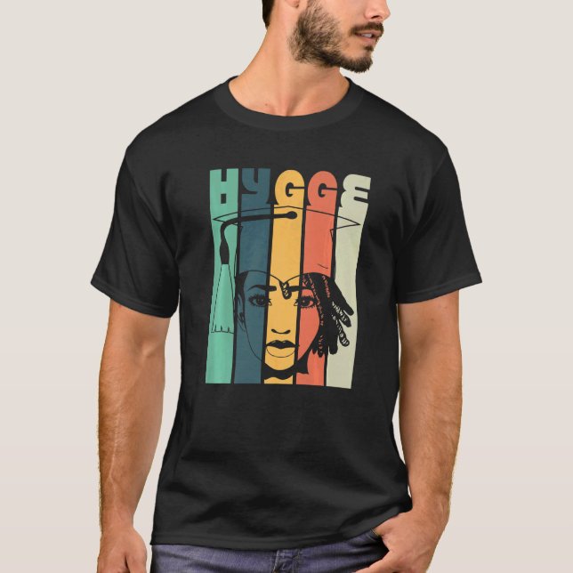 Camiseta Higgge Trending Chica Melanin Black Afro Natural H (Anverso)