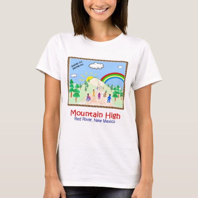 Camiseta High Camp Tee femenino de montaña de 2003 (Anverso)