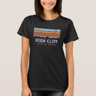 Camiseta High Cliff State Park Wisconsin Retro Cool