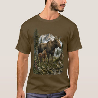 Camiseta High Country Bond –Vintage Reno y Becerro Salvaje