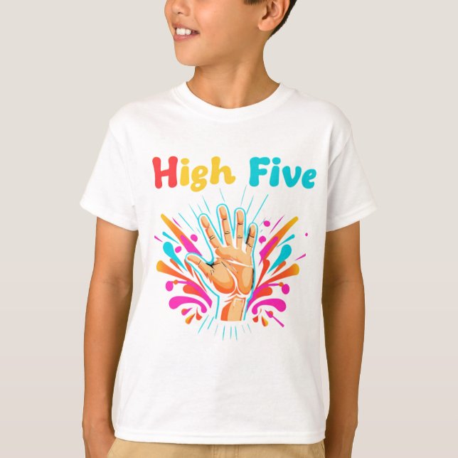 Camiseta High Five Vibes (Anverso)
