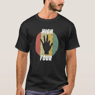 Camiseta High Four Cut Finger Amputación del dedo Amputee