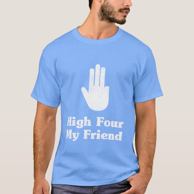 Camiseta High Four My Friend Amputee Hands Limb Amputation (Anverso)