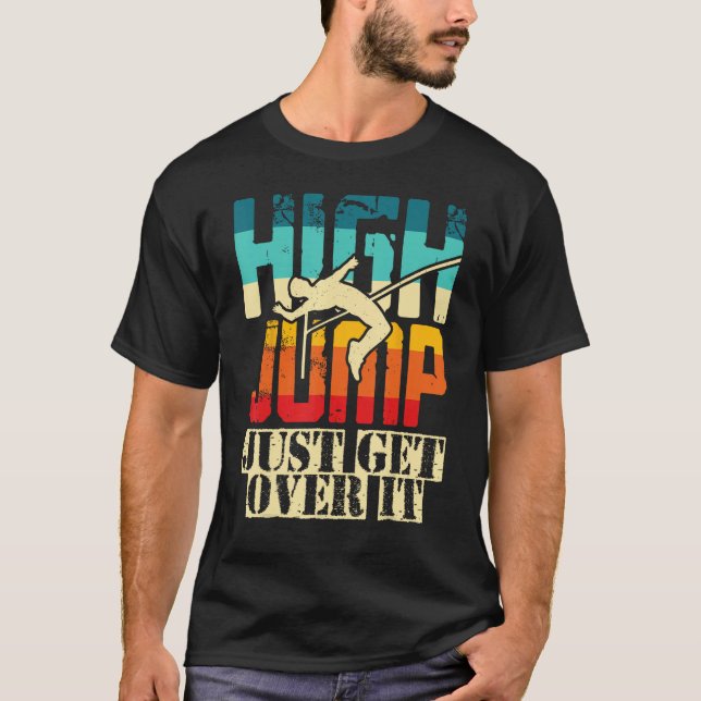 Camiseta High Jump for Men Women High Jump Sport  1 (Anverso)