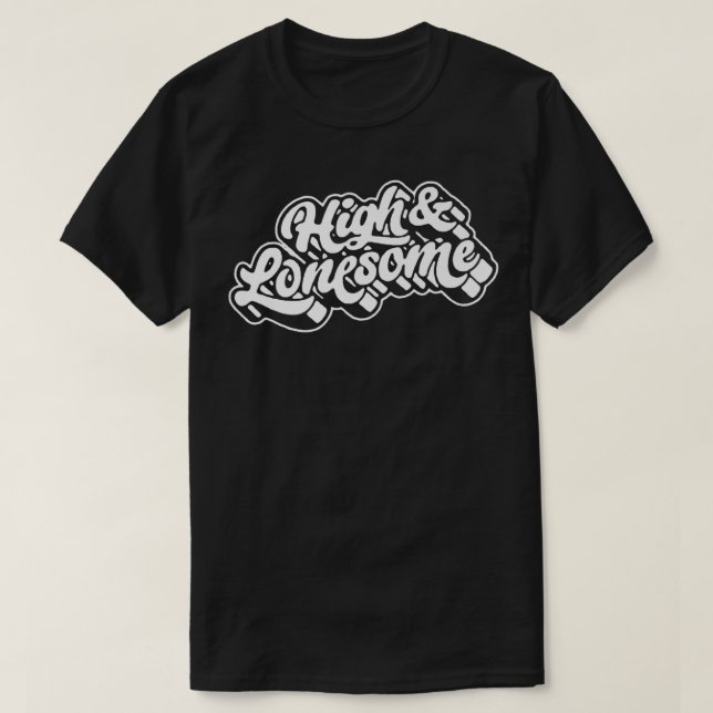 Camiseta High & Lonesome Funny Bluegrass Festival Folk Musi (Diseño del anverso)