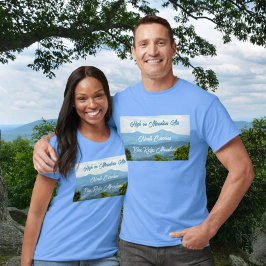 Camiseta High on Mountain Air Blue Ridge