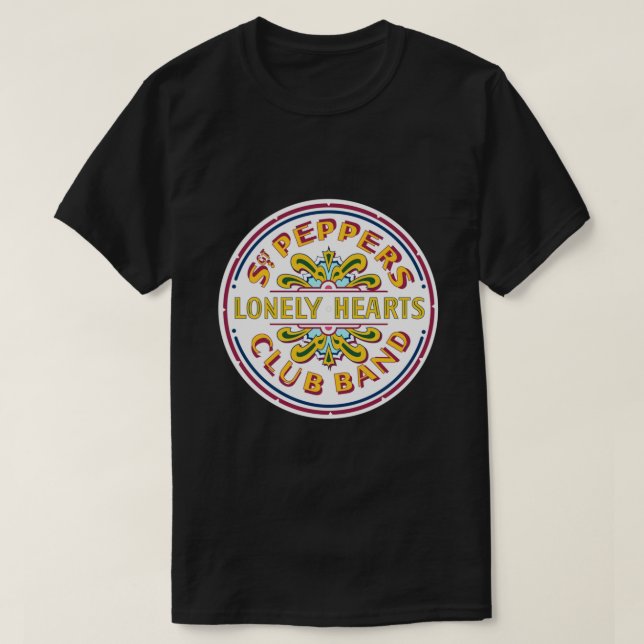 Camiseta [HIGH QUALITY] Sgt Pepper Logo Classic T-Shirt (Diseño del anverso)