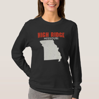 Camiseta High Ridge Missouri USA State America Travel Misso