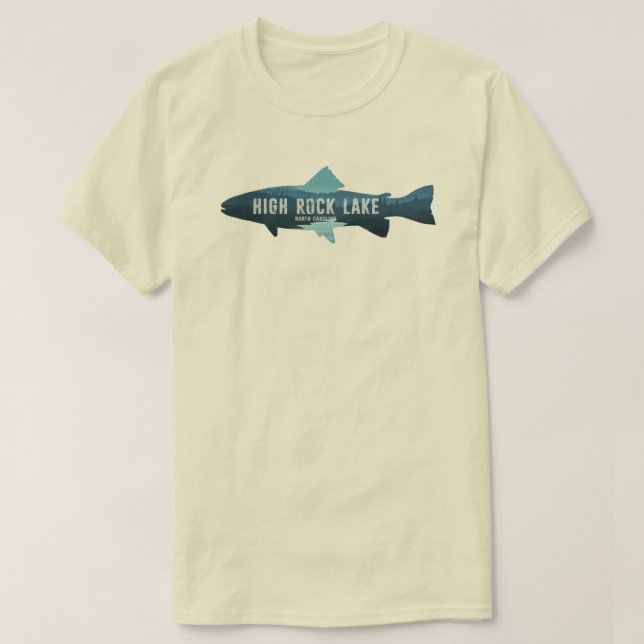 Camiseta High Rock Lake North Carolina (Diseño del anverso)