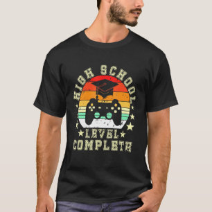 Camiseta High School Graduation 2021 Gamer High School Grad