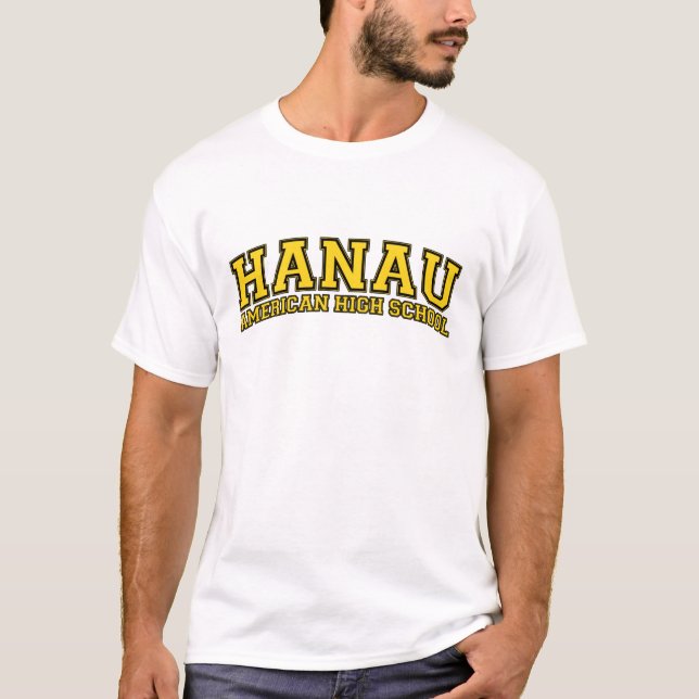 Camiseta High School secundaria americana de Hanau (Anverso)