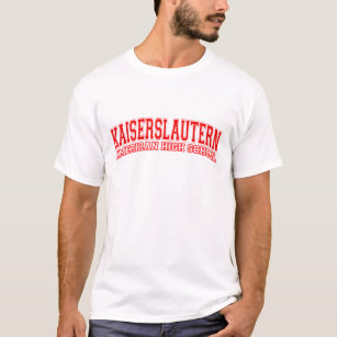 Camiseta High School secundaria americana de Kaiserslautern
