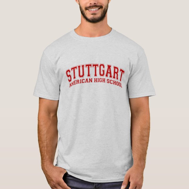 Camiseta High School secundaria americana de Stuttgart (Anverso)