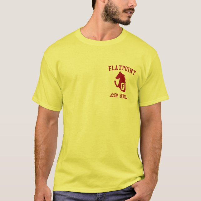 Camiseta High School secundaria de Flatpoint (Anverso)