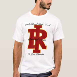 Camiseta High School secundaria de la isla de la roca