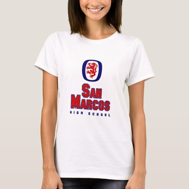 Camiseta High School secundaria de San Marcos (Anverso)