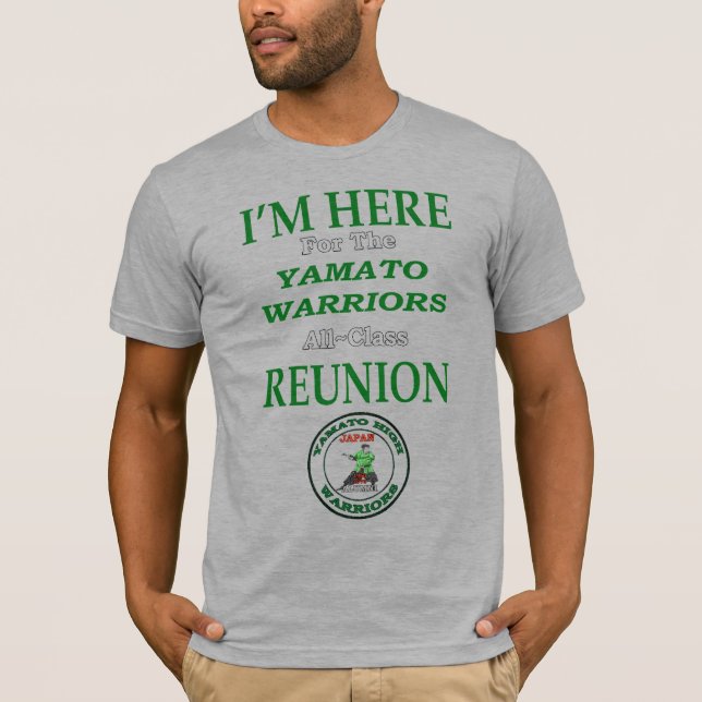 Camiseta High School secundaria de Yamato toda la reunión (Anverso)