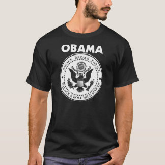 Camiseta High School secundaria del rollo de Barack