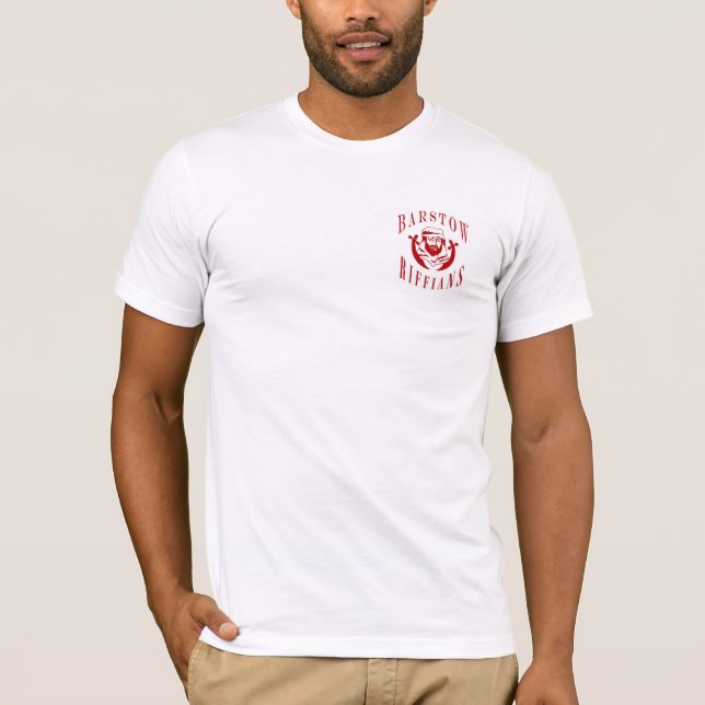 Camiseta High School secundaria Riffians de Barstow (Anverso)
