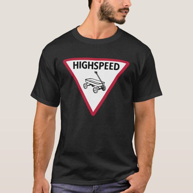 Camiseta High speed speed limit (Anverso)