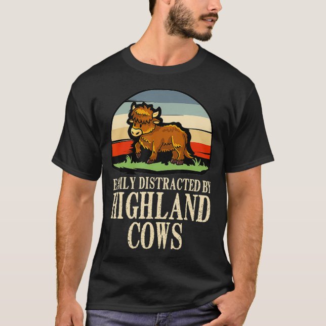 Camiseta Highland Cow Baby Gift Hairy Cows  (Anverso)