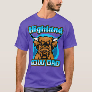 Camiseta Highland Cow Dad