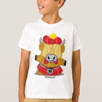 Highland Cow Red Kilt