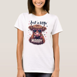 Camiseta Highland Cow, sólo un poco melodía