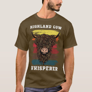 Camiseta Highland Cow Whisperer