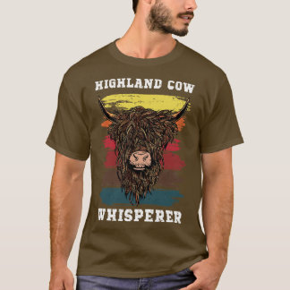 Camiseta Highland Cow Whisperer