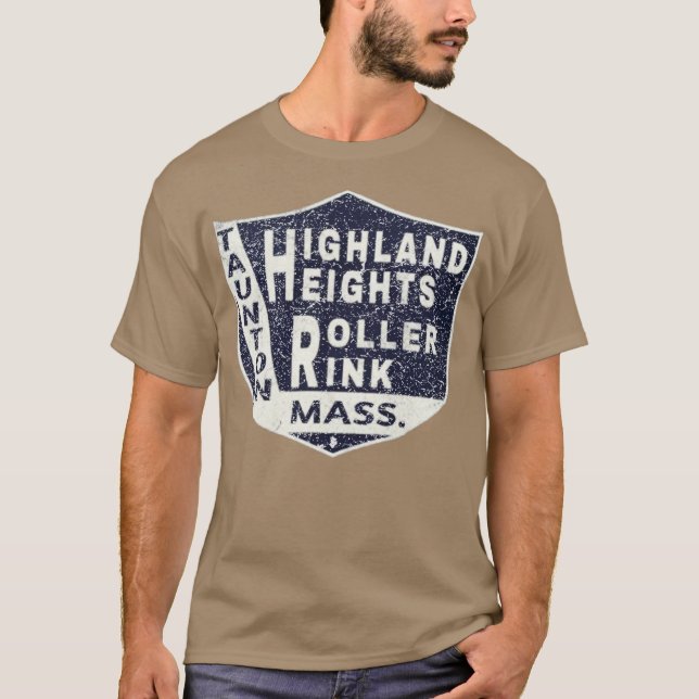 Camiseta Highland Heights Roller Rink T-Shirt - Taunton, MA (Anverso)