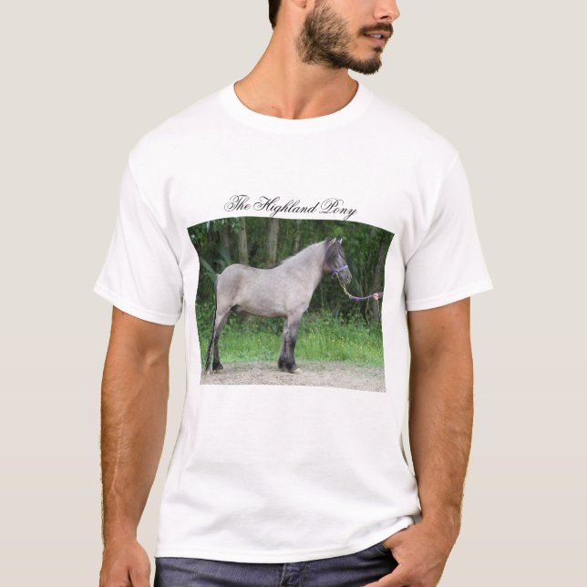 Camiseta Highland Pony (Anverso)