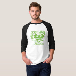 Camiseta Highline Diving Tech Retro (Logo Verde) 3/4