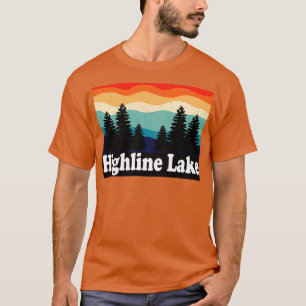 Camiseta Highline Lake Colorado Retro