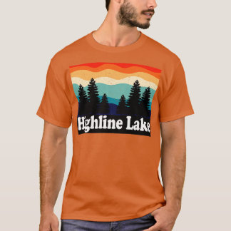 Camiseta Highline Lake Colorado Retro
